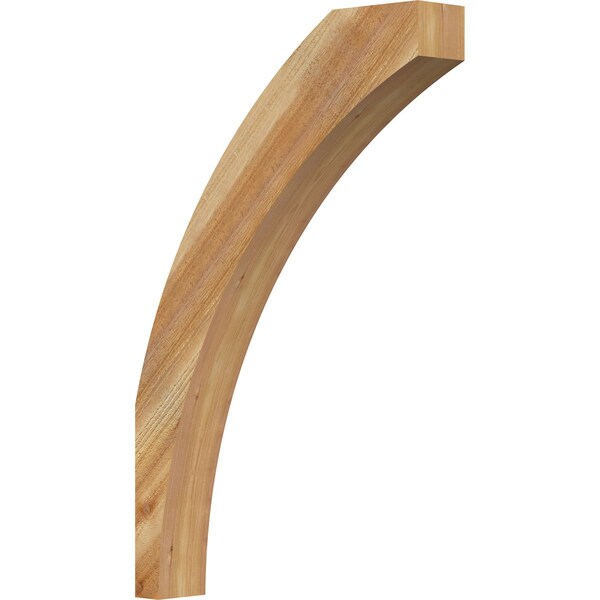 Ekena Millwork 4"W x 22"D x 34"H Thorton Rough Sawn Knee Brace, Western Red Cedar BRC04X22X34THR00RWR - main